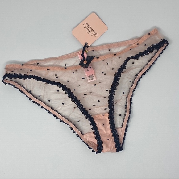 Agent Provocateur Poppie Pink Nude Brief AP2 Small NWT - Picture 7 of 10